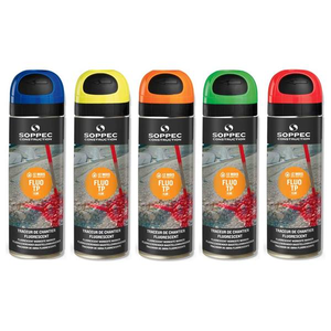 PEINTURE FLUO MARQUAGE BLEUE